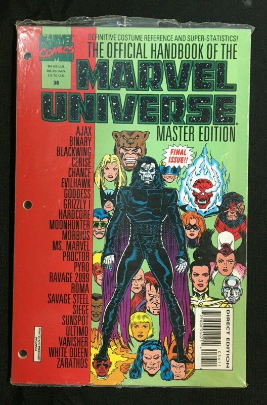 MARVEL UNIVERSE MASTER EDITION 23 COMICS LOT NM SEALED 