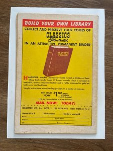 Classics Illustrated # 4 VG- Gilberton Comic Book Late HRN Last Mohicans 14 MS4