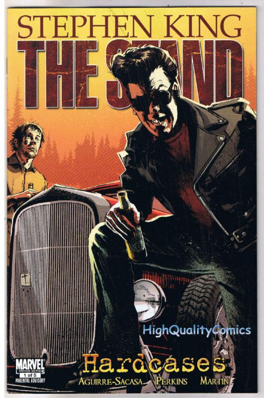 STEPHEN KING - The Stand : HARDCASES 1 2 3 4 5, NM+ , 2010, a 5 issue unread set