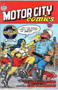 Motor City Comics #1 (Apr-69) FN+ Mid-Grade Lenore Goldberg, Eggs Ackley