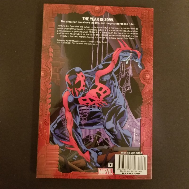 Spider-Man 2099 Second Edition-1st Printing 20013 (MINT CONDITION)