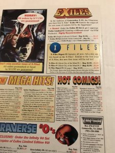 THE X-FILES #8 : Topps 8/95 VF/NM; Newsstand Variant, Fox & SCULLY photo cover