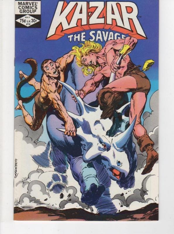 KA-ZAR #14, VF/NM, Anderson, Jungle, Savage, 1981 1982, Shanna, more in store