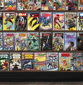 Huge Lot 140+ Comics with Fantastic Four, Magnus Robot Fighter & More!