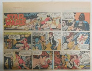 Star Wars Sunday Page #43 by Russ Manning from 12/30/1979 Large Half Page Size!