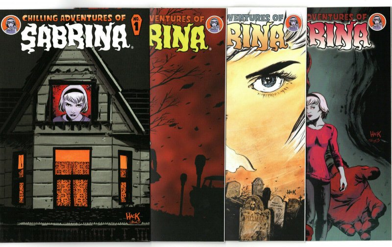 Chilling Adventures of Sabrina 1 - 4 & Comicfest Season 2 #1