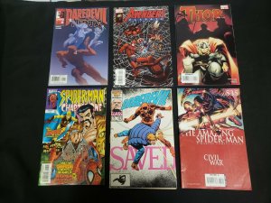 MISC MARVEL 6PC (FN/VF) DAREDEVIL: NINJA, AVENGERS CLASSIC, SPIDER-MAN 1986-2008