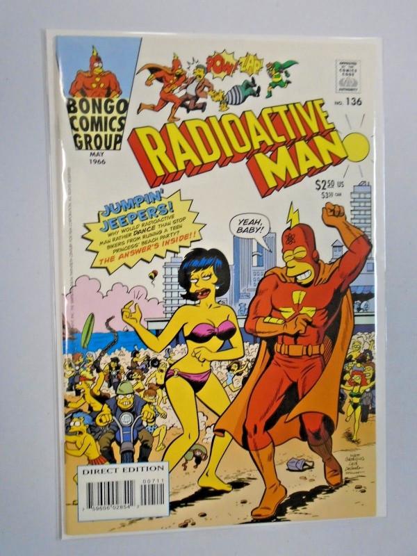 Radioactive Man (2000 Bongo 2nd Series) #136, Water Damage 5.0 - 2000