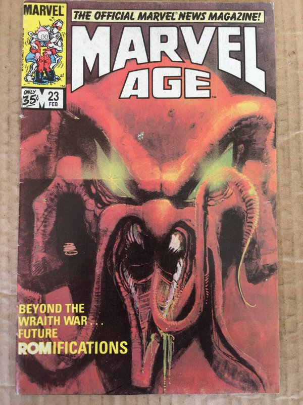 Marvel Age #23 (1985)