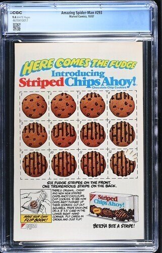 Amazing Spider-Man #293 1987 Marvel Comics CGC 9.4 White Pages 017