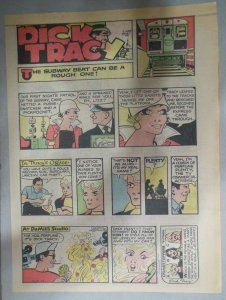 Dick Tracy Sunday Page by Chester Gould from 7/10/1977 Size: 11 x 15 inches