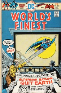 World's Finest Comics #234 (1975) Superman and Batman