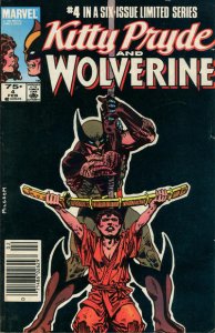 Kitty Pryde And Wolverine #4 (Newsstand) VF ; Marvel | Chris Claremont