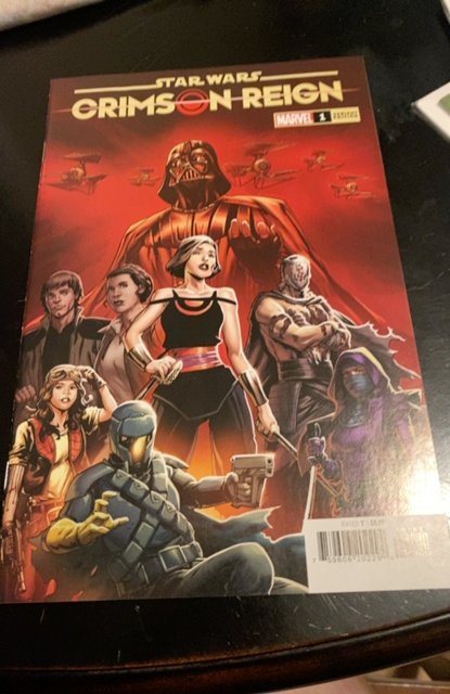 Star Wars Crimson Reign #1 1:50 Cummings Variant Marvel 2022 NM+