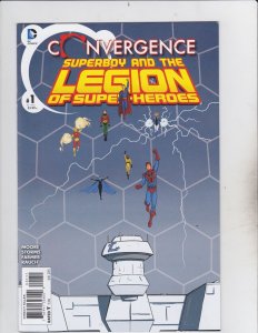 DC Comics! Convergence! Superboy and the Legion of Superheroes! Issue 1!