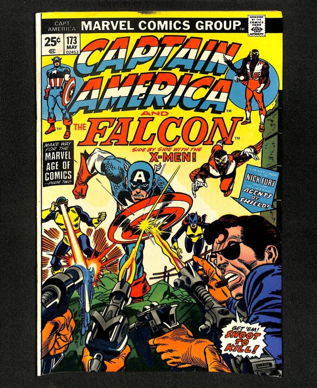 Captain America #173 X-Men!