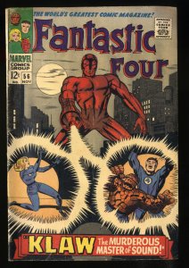 Fantastic Four #56 VG 4.0