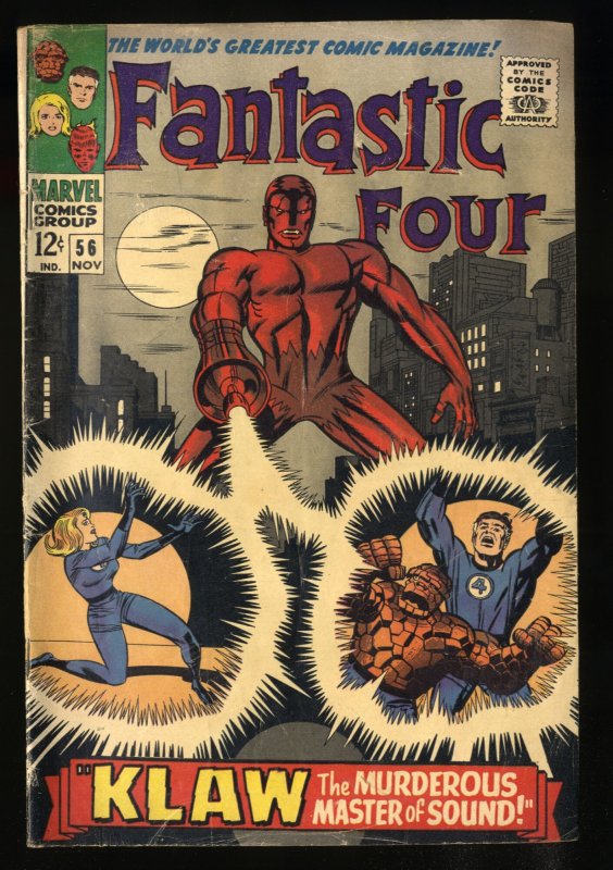 Fantastic Four #56 VG 4.0