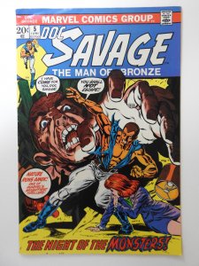 Doc Savage #5 (1973) FN- Condition!