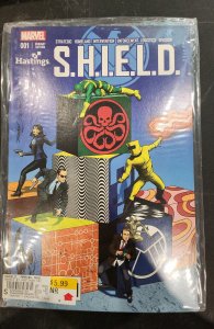 S.H.I.E.L.D. #1 Hastings Steranko Cover Swipe Variant by Mike Mayhew (2015)