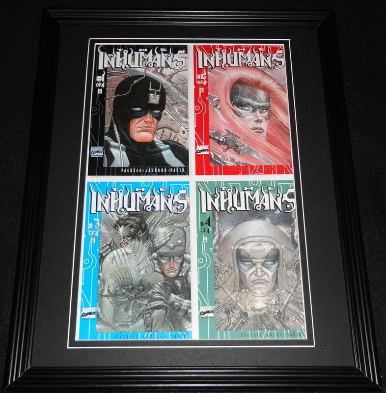 Inhumans 1-4 Framed Cover Photo Poster 11x14 Official Repro