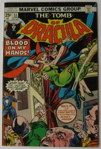 Tomb of Dracula #33 (Jun 1975, Marvel), FN condition (6.0)