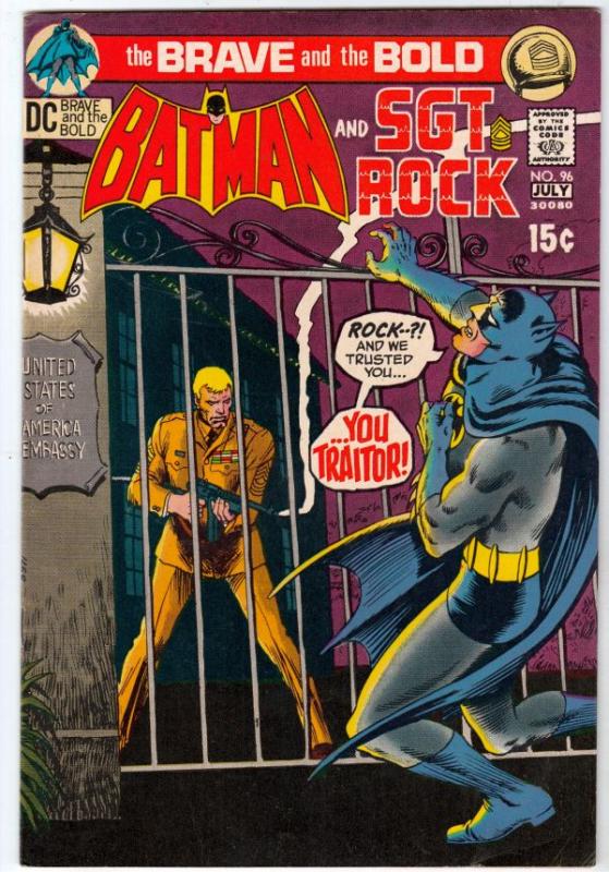 Brave and the Bold, The #96 (Jul-71) VF/NM High-Grade Batman