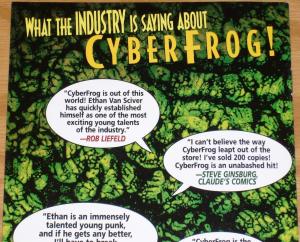 Cyberfrog: Reservoir Frog Ashcan #1 VF; Harris | limited edition preview