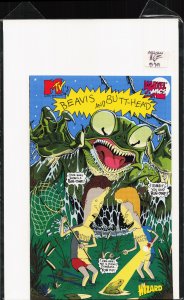 Beavis & Butt-Head #1 Wizard Ashcan Variant (1995) Beavis & Butt-Head