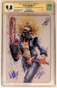 House of Slaughter #1 (2021) CGC SS 9.8 Rabbit Comics Ed. A, signed see desc!