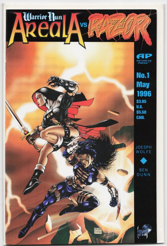 Warrior Nun Areala Vs. Razor (1996) Warrior Nun Areala