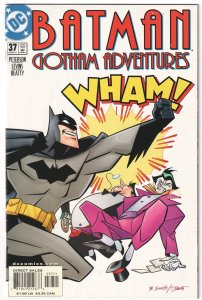 Batman: Gotham Adventures #37 (2001) Joker appearance and cover