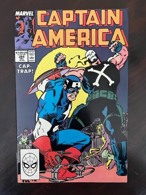 Captain America #364 Direct Edition (1989) - NM