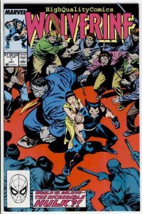 WOLVERINE #7, NM, Hulk, Buscmea,1988, X-men, Claremont, more in store