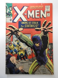 The X-Men #14 (1965) VG+ Condition small tears top bc through few pages