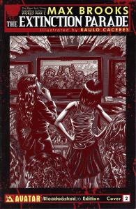 Extinction Parade, The #2D VF/NM ; Avatar | Max Brooks Bloodwashed Variant
