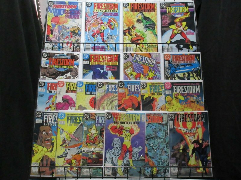 FIRESTORM (FURY OF)  1-100,ANN 1-5 Conway, Ostrander 1982-1990 breakouts 1,23,24