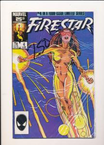 MARVEL Comics -Lot of 4- FIRESTAR COMICS #1,2,3,4 VG/FINE (SIC223)