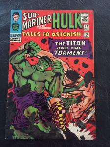 TALES TO ASTONISH-- #79 / 1966 / HULK VS. HERCULES