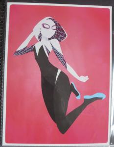 Babs Tarr Spider-Gwen Print! 12x9 NM poster Spider-Man Marvel 