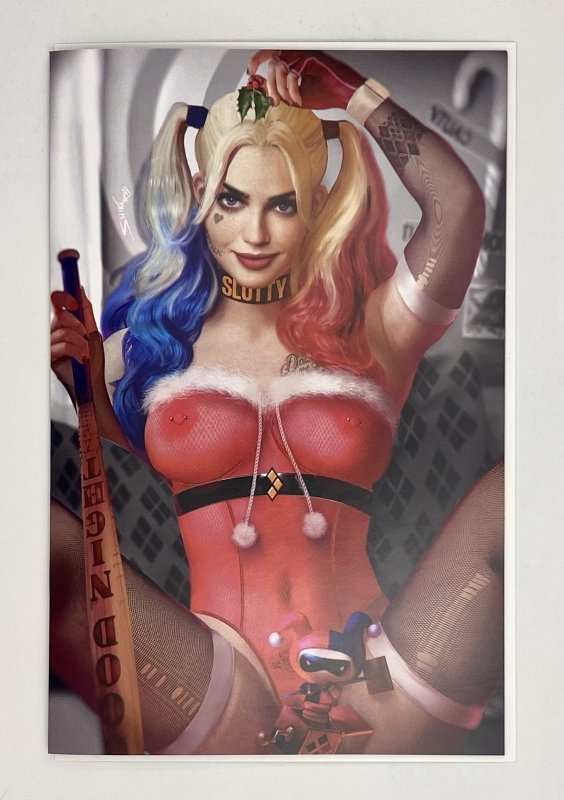 POWER HOUR #1 SHIKARII Harley Quinn Cosplay 5 Book COLLECTORS BOX  - Ltd 300