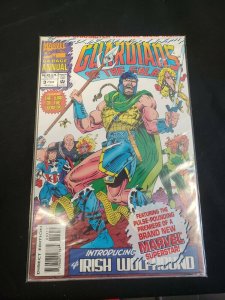 GUARDIANS OF THE GALAXY ANNUAL #1-3 (HIGH) BAGGED & BOARDED,SYSTEM BYTES 1991-93