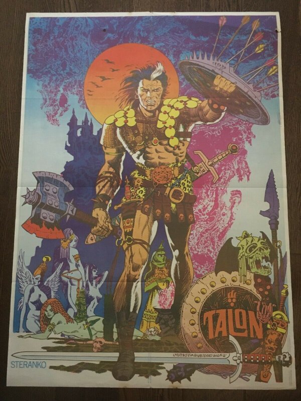 TALON Poster by Jim Steranko, SuperGraphics, 32 x 23