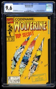 Wolverine #50 CGC NM+ 9.6 White Pages