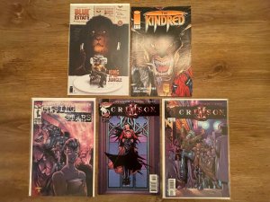 5 Comics Crimson # 2 12 + Rising Stars # 4 + Kingdred # 3 + Blue Estate # 3 J944