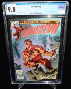 Daredevil #191 (CGC 9.8) Frank Miller Story & Cover - 1983