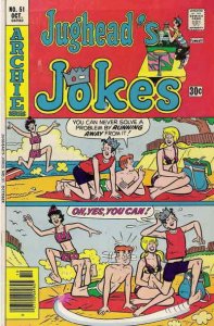 Jughead's Jokes #51 VG ; Archie | low grade comic October 1976 Bikini Beach
