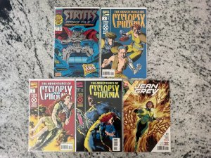 5 Marvel Comics Jean Grey 1 + Cyclops & Phoenix # 1 3 4 + Stryfe File 1 45 J826