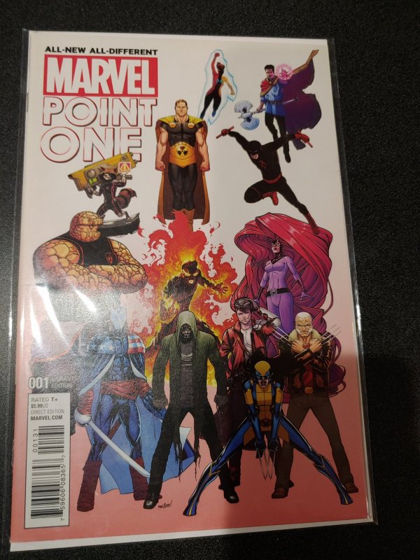 ALL NEW ALL DIFFERENT POINT ONE #1 MARQUEZ B VARIANT [Marvel Comics, 2015]