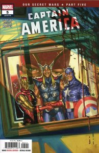 Captain America #5 Comic Book 2025 - Marvel